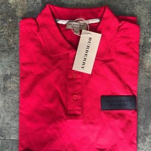Burberry London England Men's Polo